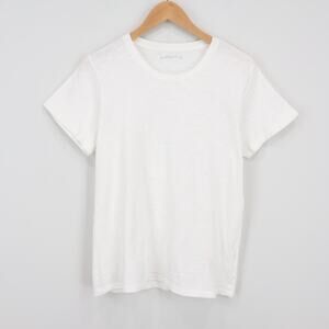 American Giant Women's Premium Slub Crew Tee Bone Size XL NWOT